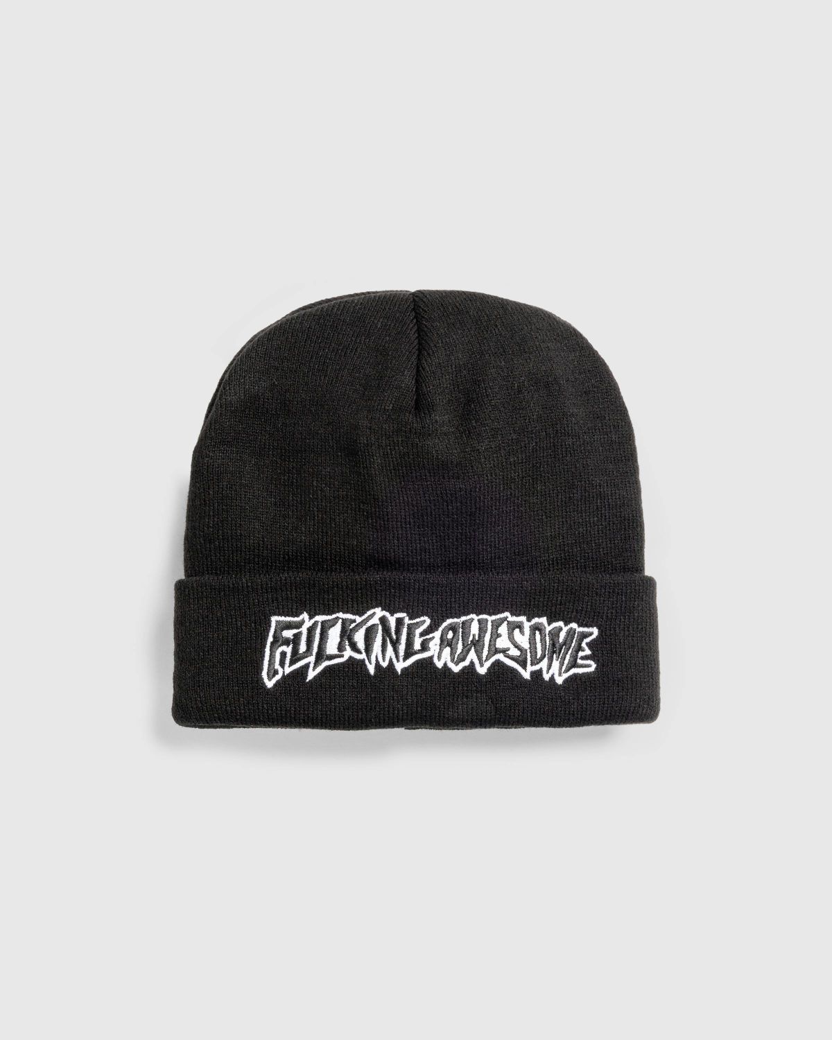 Fucking Awesome – Stamp Cuff Beanie Black | Highsnobiety Shop