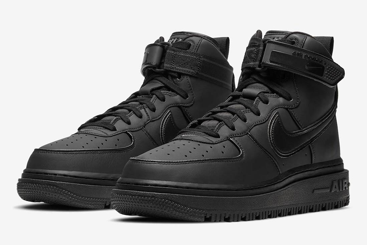 Nike Air Force 1 High Winter Boot Triple Black: Release Info