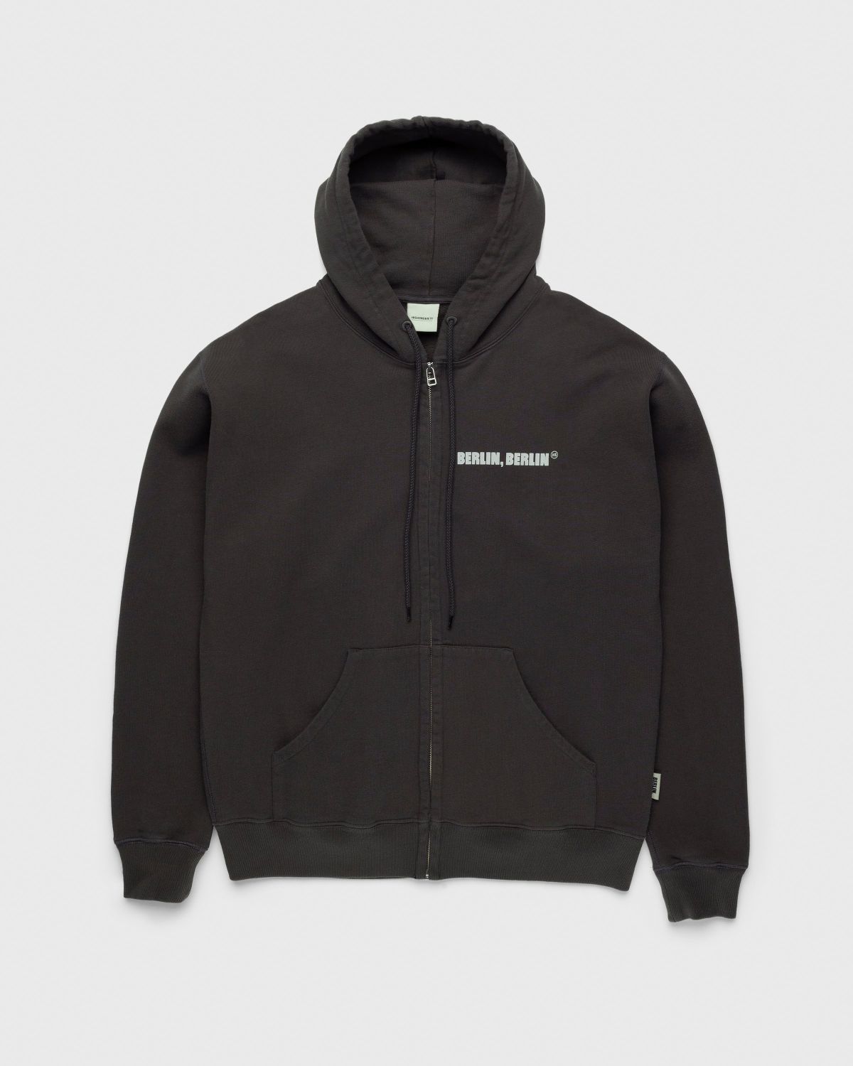 Highsnobiety BERLIN BERLIN 3 Zip Hoodie Black Highsnobiety Shop