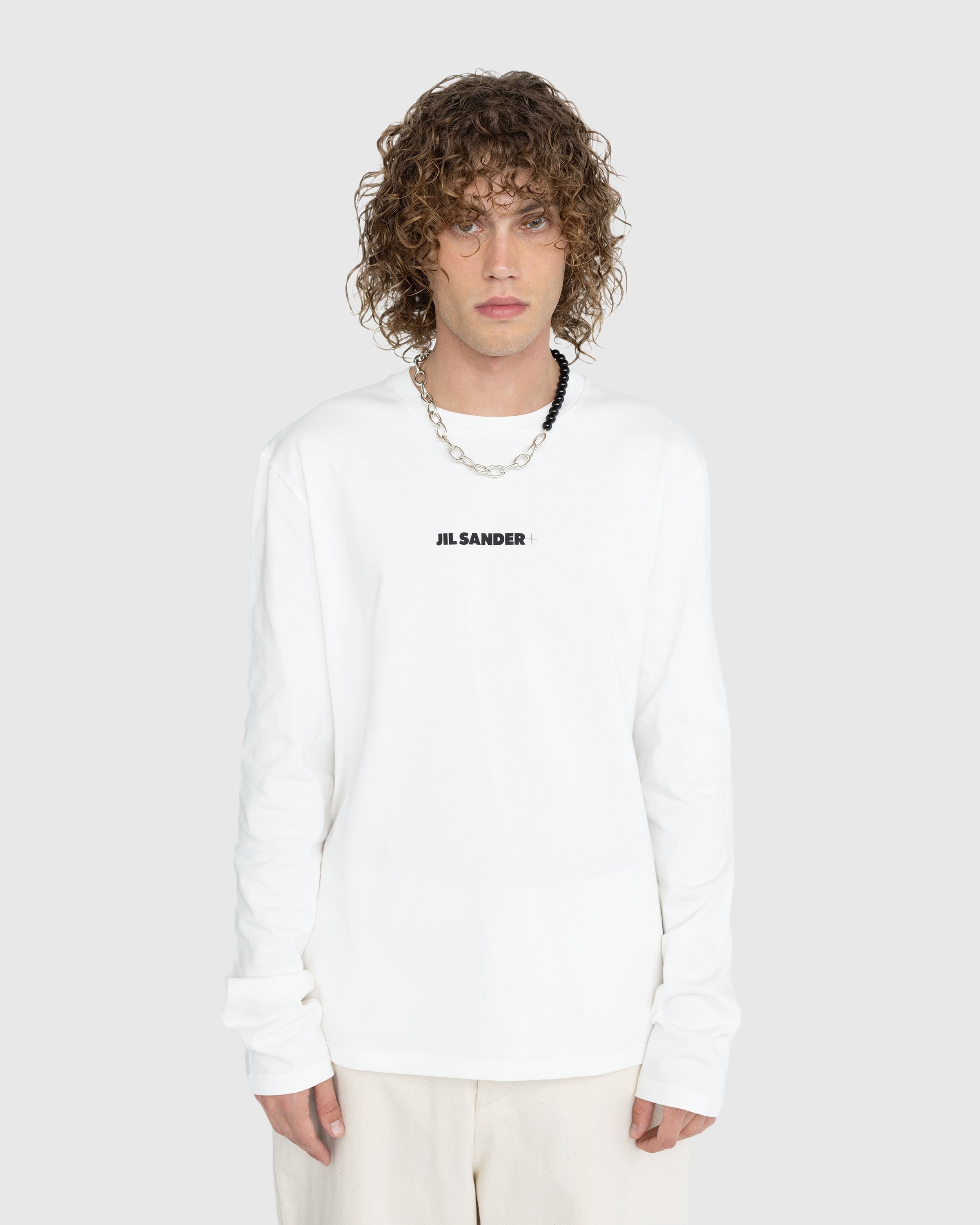 Jil Sander – Longsleeve Logo Porcelain Shop White Highsnobiety T-Shirt 