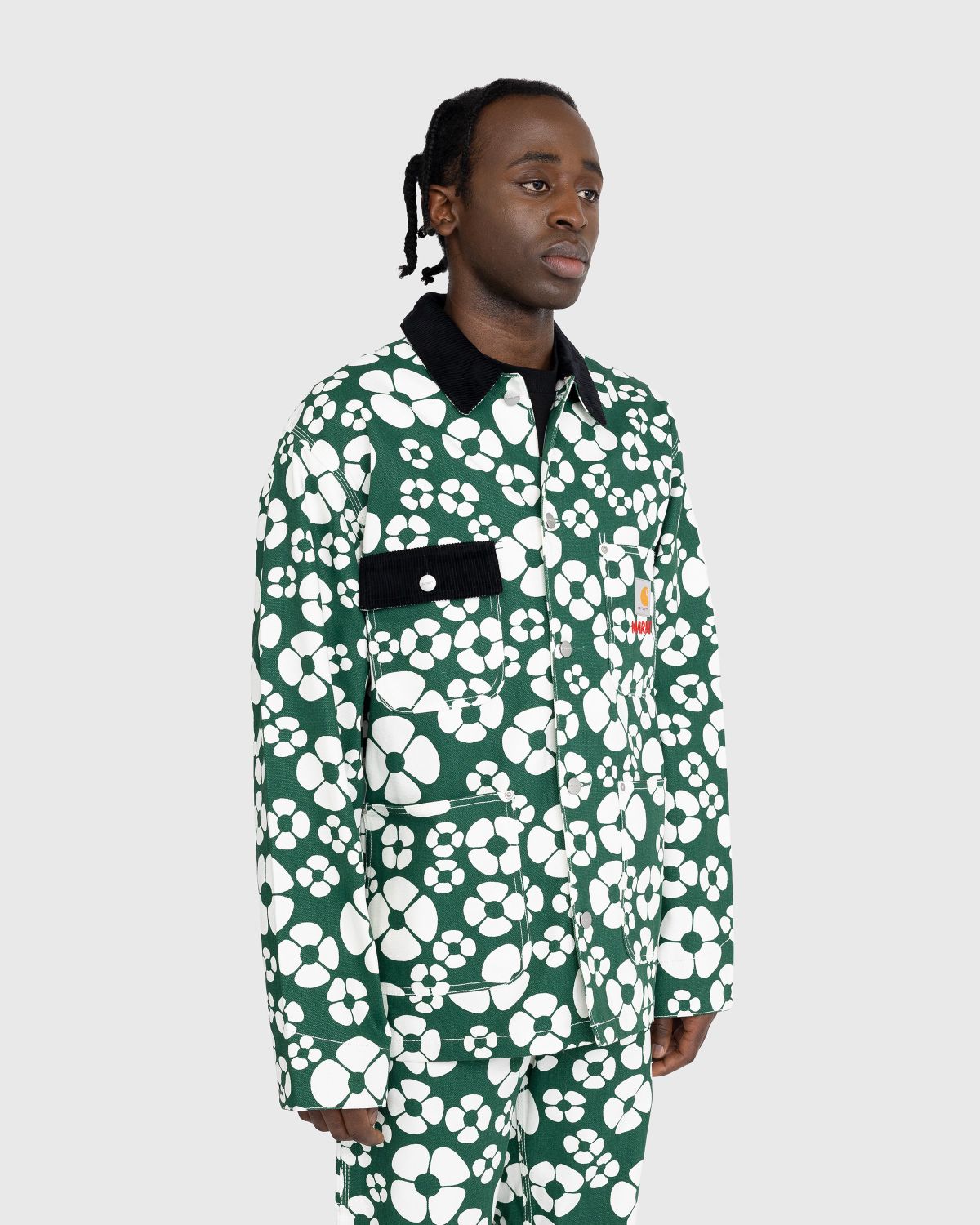 Marni x Carhartt WIP – Floral Jacket Green | Highsnobiety Shop