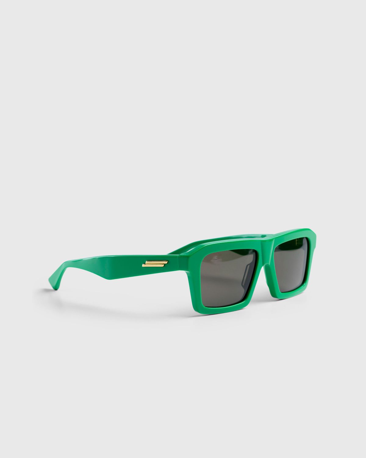 Bottega Veneta Classic Square Sunglasses - Green - Man - Acetate