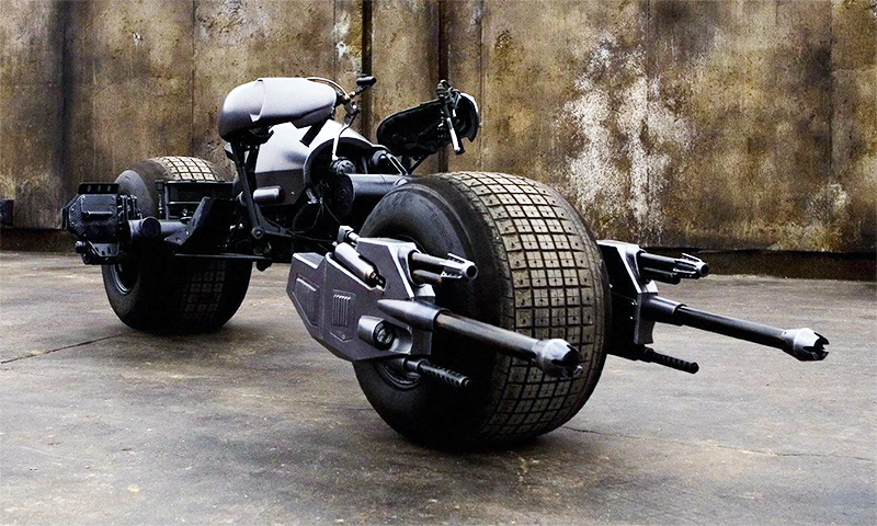 Batman's Motorcycle From 'The Dark Knight' Is up for Auction