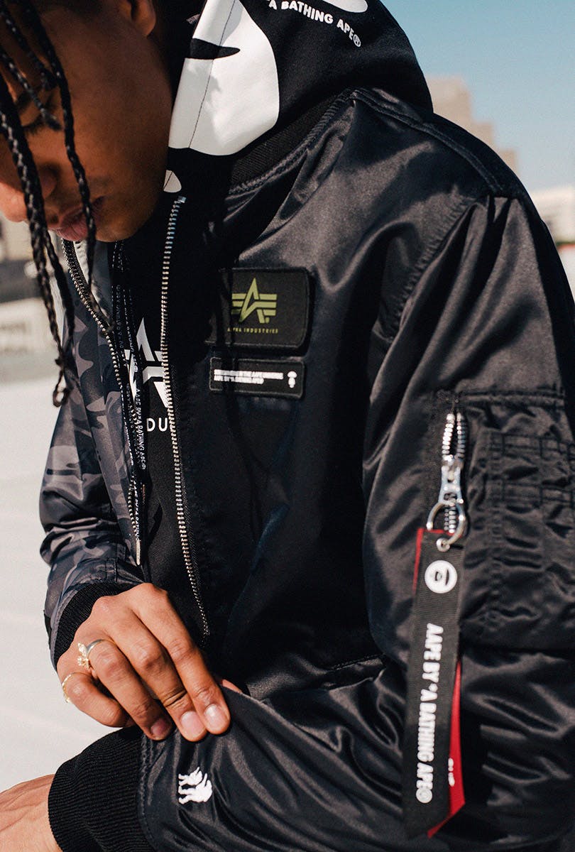 AAPE & Alpha Industries Debut FW19 Collaboration