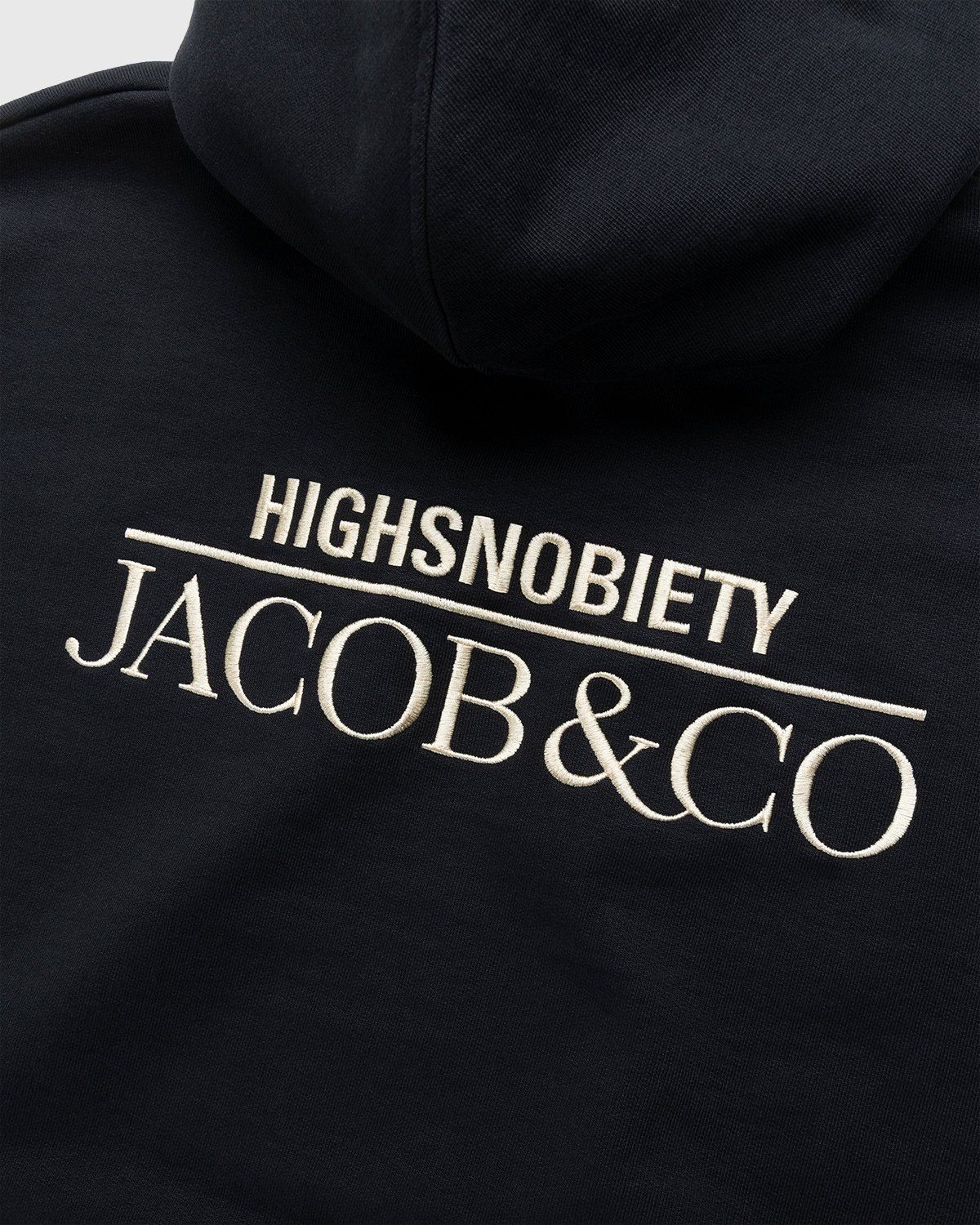 Jacob Co. x Highsnobiety City Fleece Hoodie Black