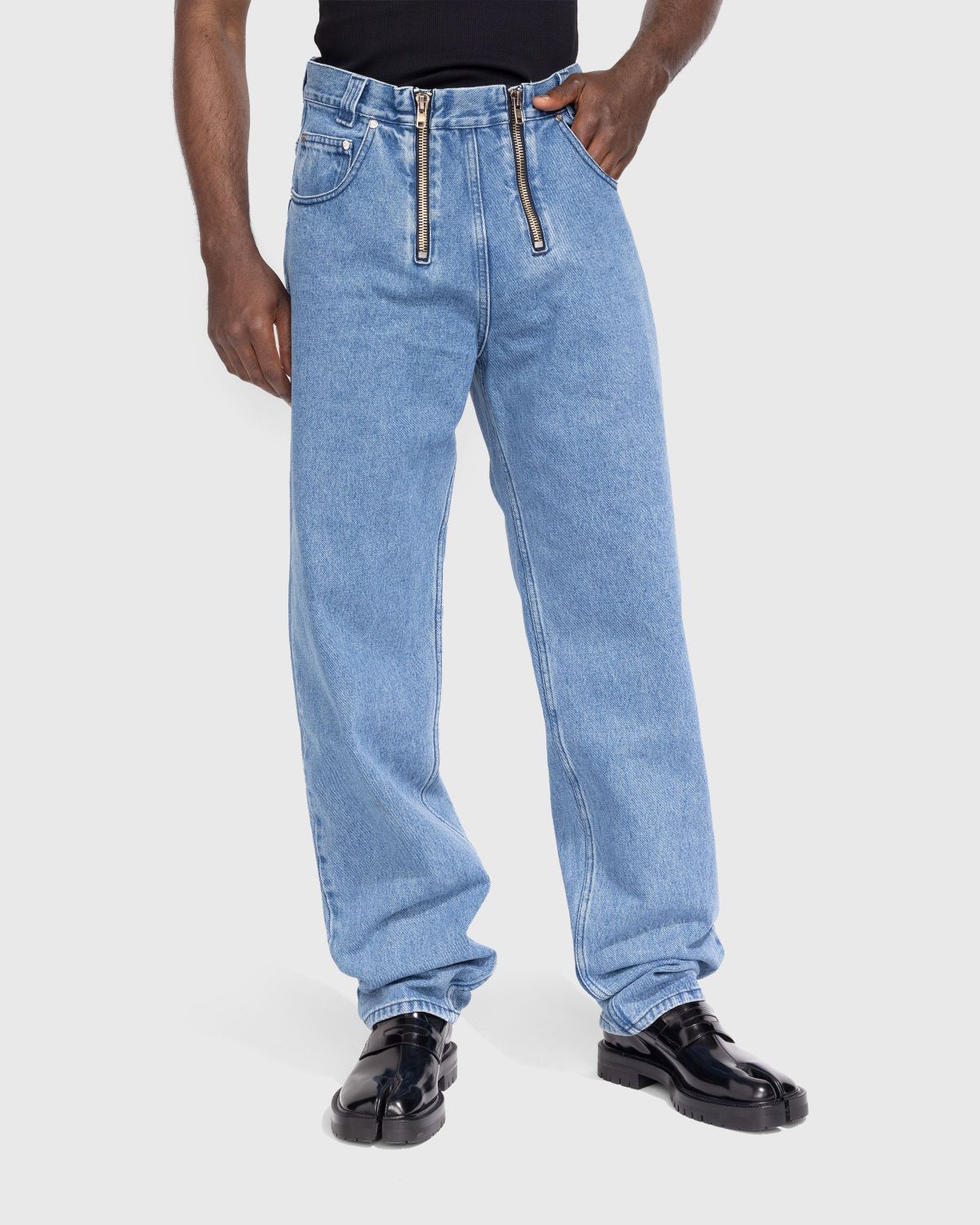 GmbH – Cyrus Denim Trousers Indigo Blue | Highsnobiety Shop