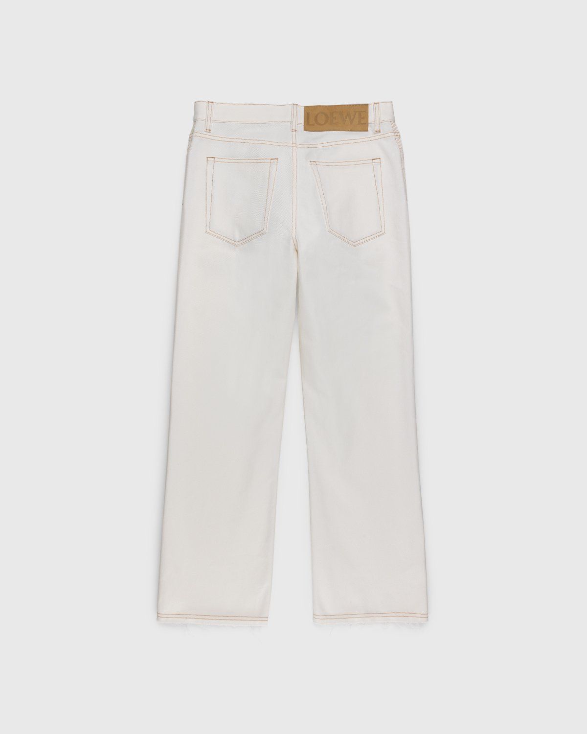 Loewe – Paula's Ibiza Boot Cut Denim Trousers White | Highsnobiety Shop