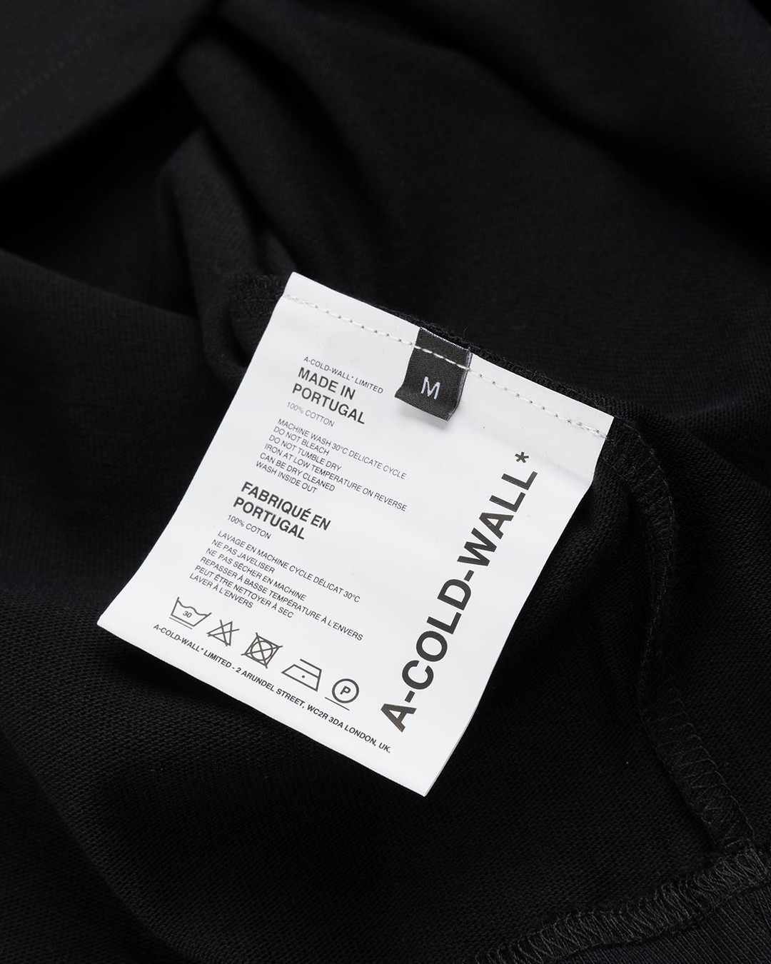 A-Cold-Wall* – Logo T-Shirt Black | Highsnobiety Shop