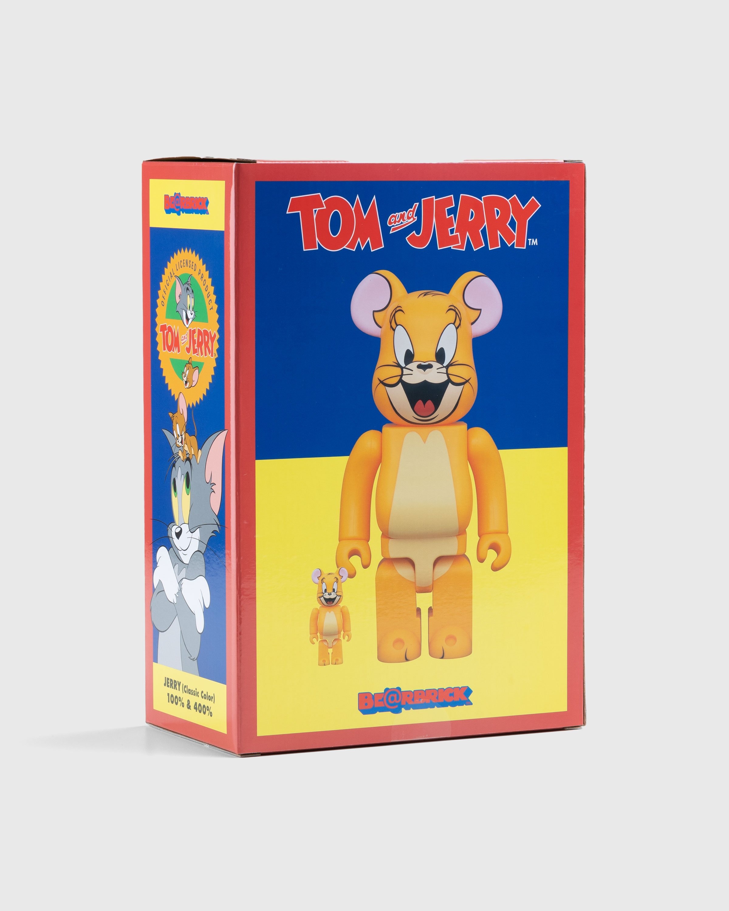 Medicom – BE@RBRICK TOM & JERRY JERRY (Classic Color) 100% & 400