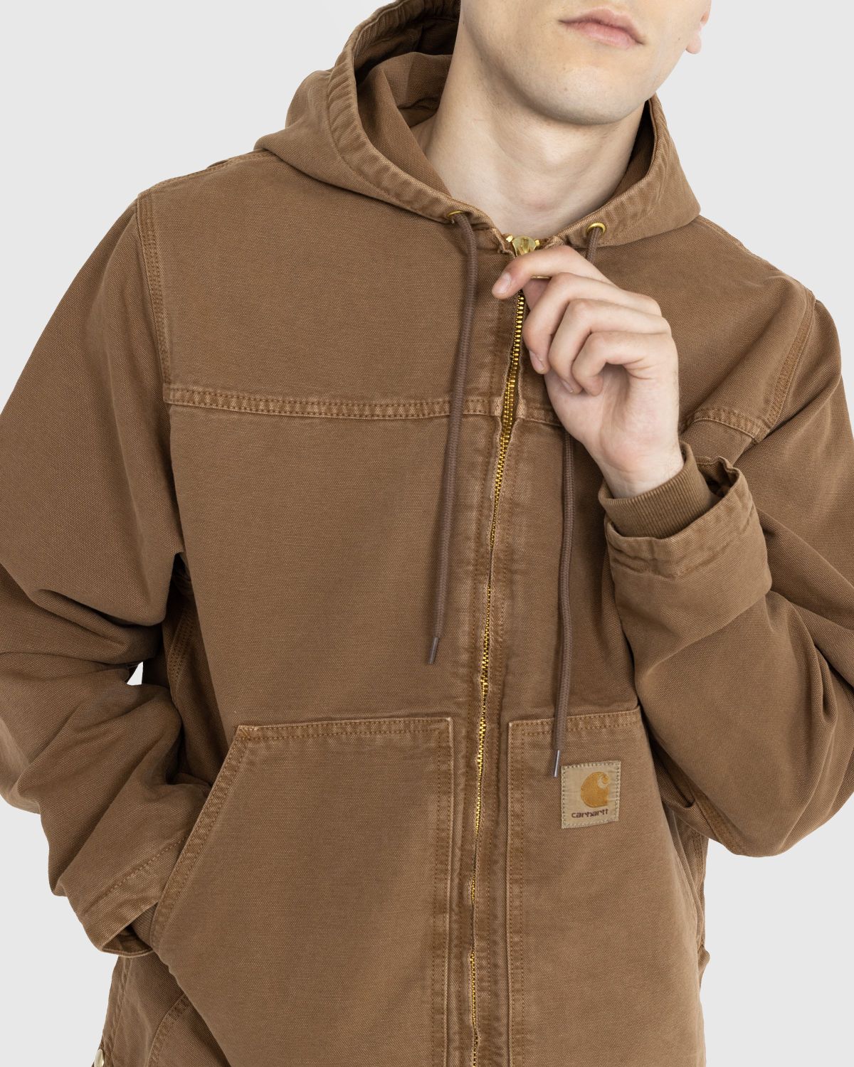 Carhartt WIP – Arling Jacket Faded Tamarind | Highsnobiety Shop