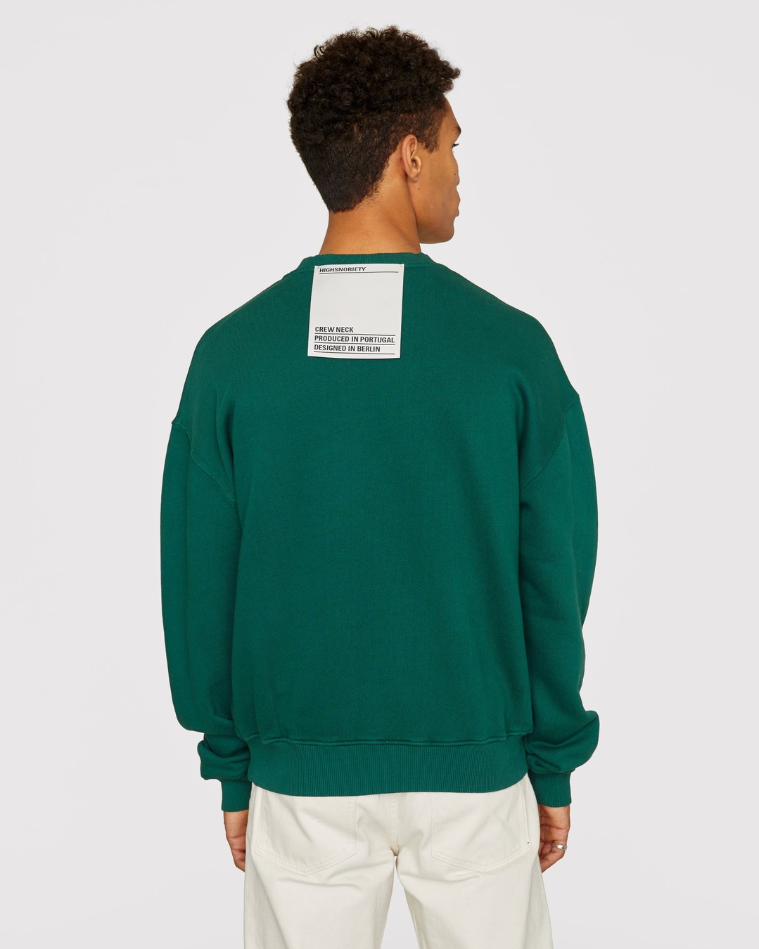 Highsnobiety – Staples Sweatshirt Green | Highsnobiety Shop