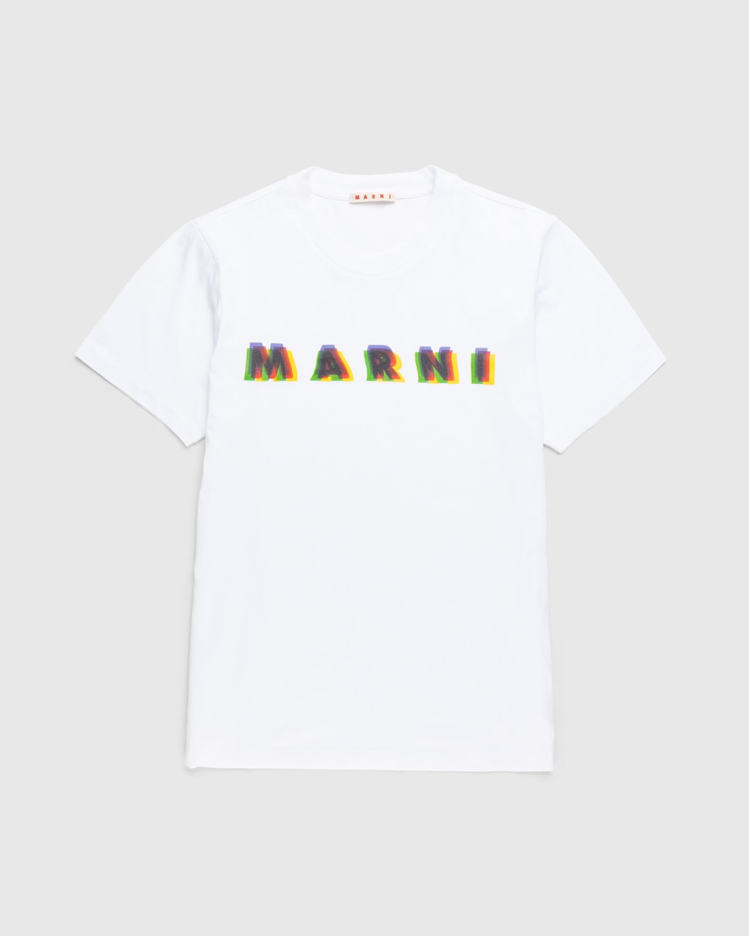 Marni – Logo Print T-Shirt Lily White | Highsnobiety Shop