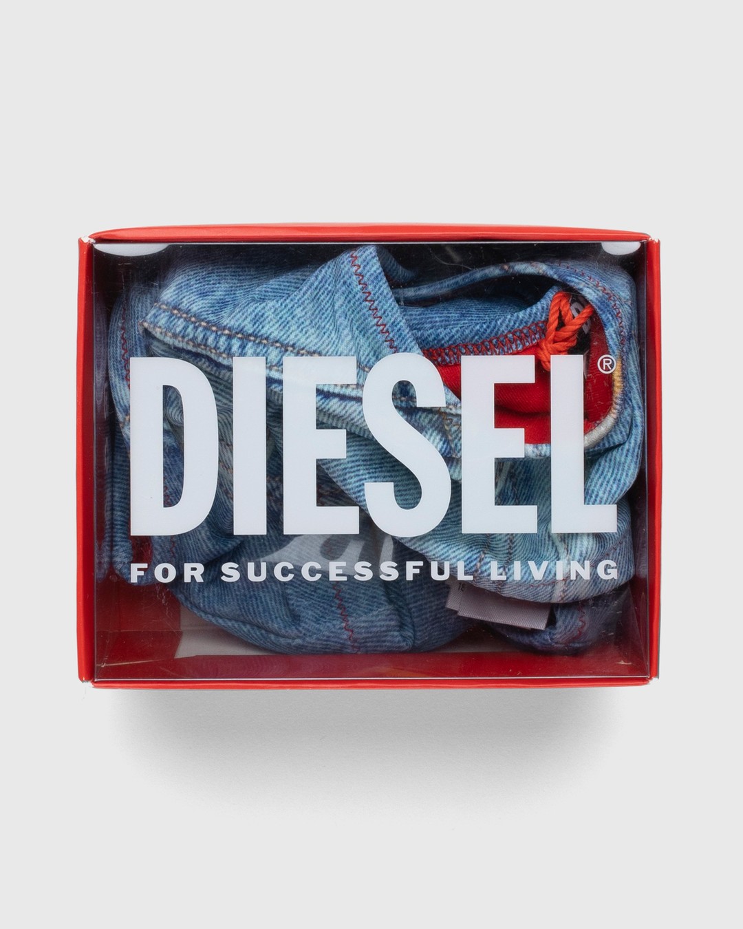 Diesel – Faux Denim Bottoms Blue