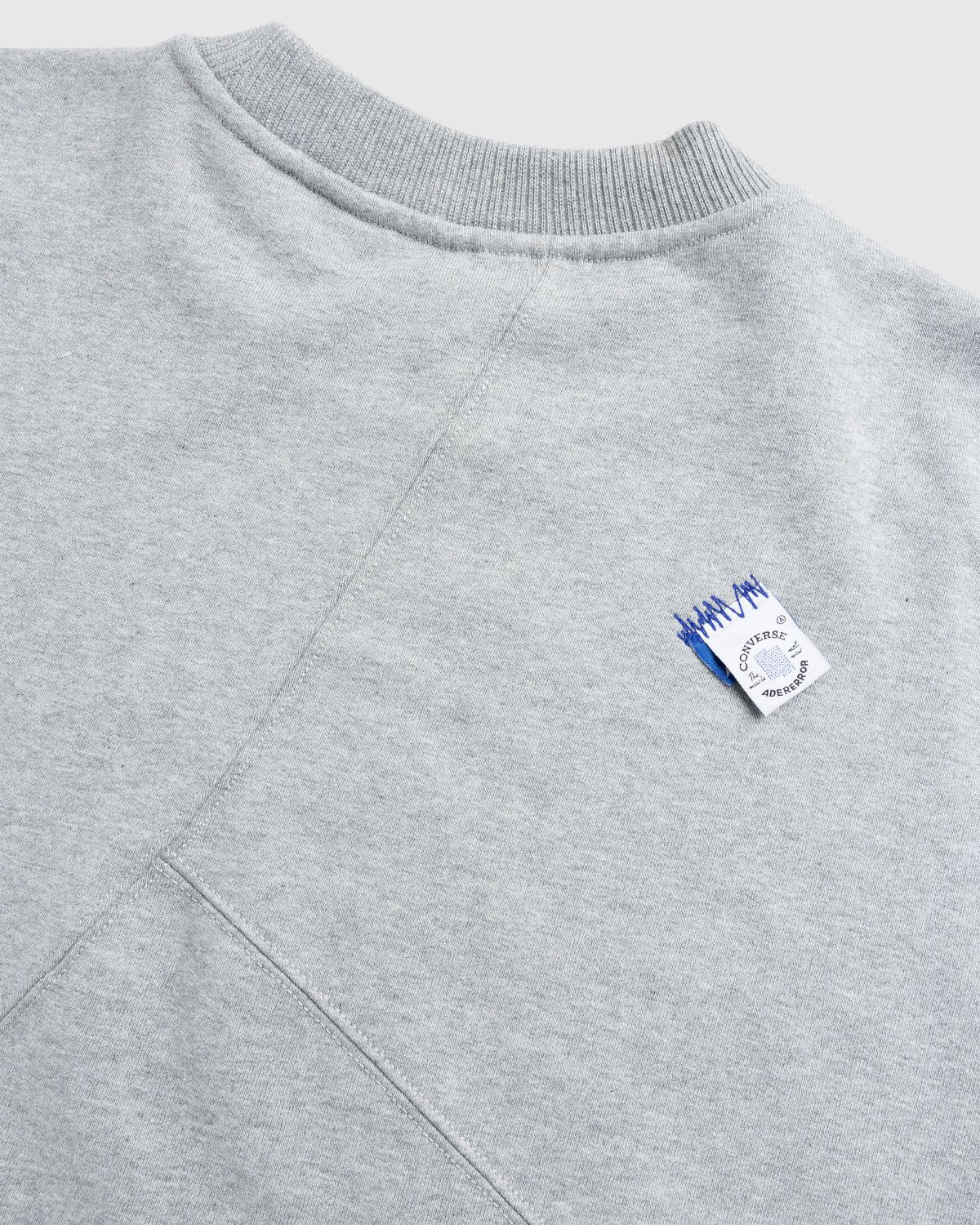 Error Grey Sweatshirt Ader Shapes Converse Vintage Shop | – Heather Highsnobiety x Crew