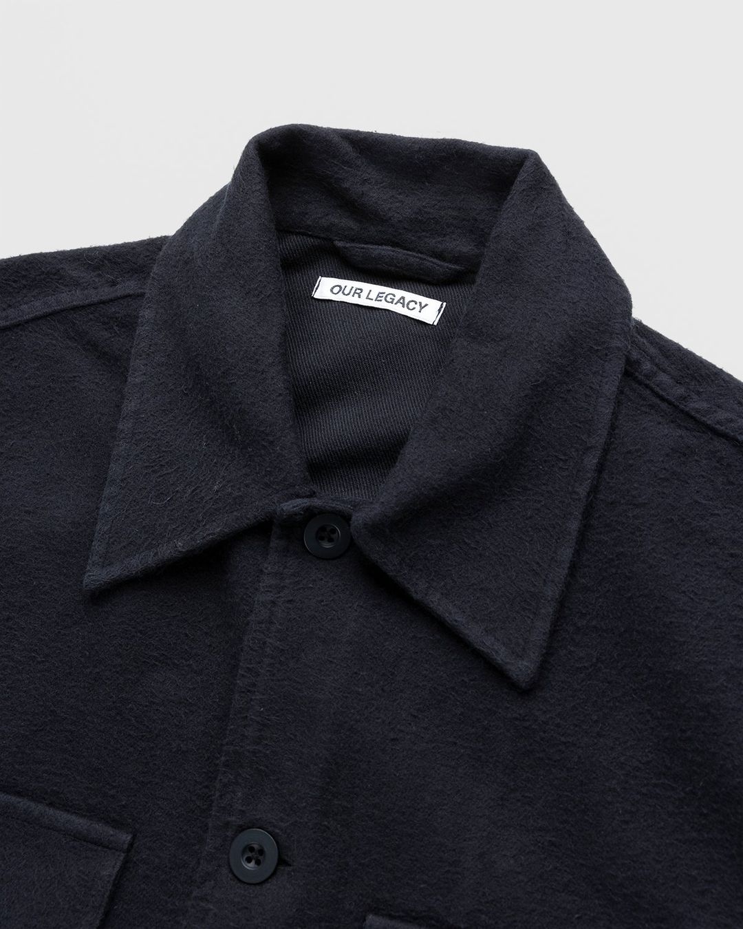 Our Legacy – Evening Coach Jacket Black Brushed | Highsnobiety Shop