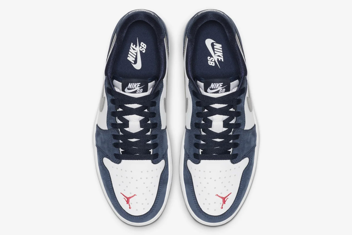 Uitroepteken speelplaats Vier Nike SB x Air Jordan 1 Low Midnight Navy: Where to Buy Today