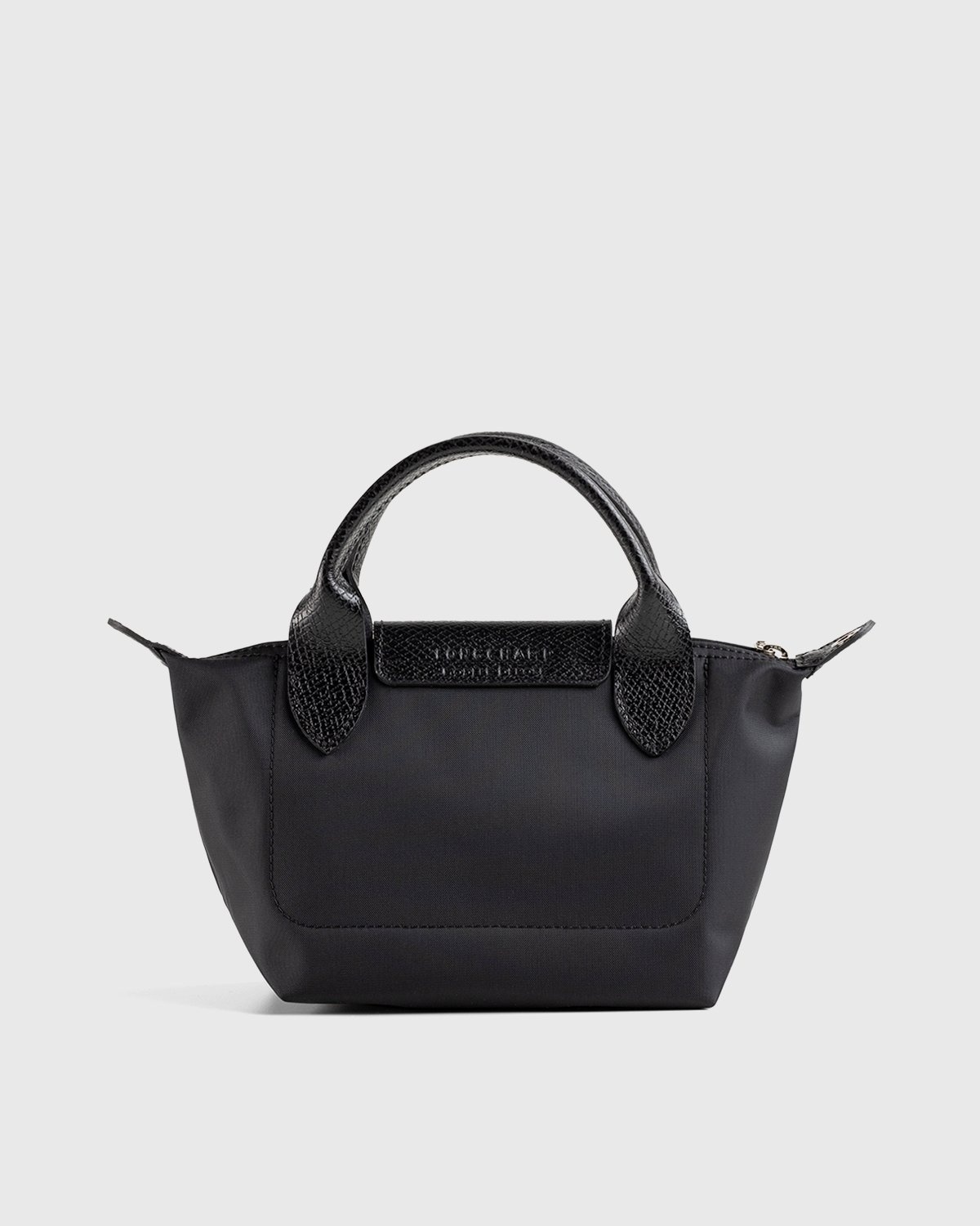 Longchamp x André Saraiva – Le Pliage André Top Handle Bag Black