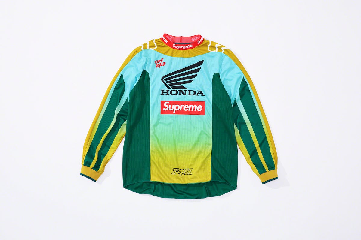 Supreme Announces Collab With Fox Racing & Honda