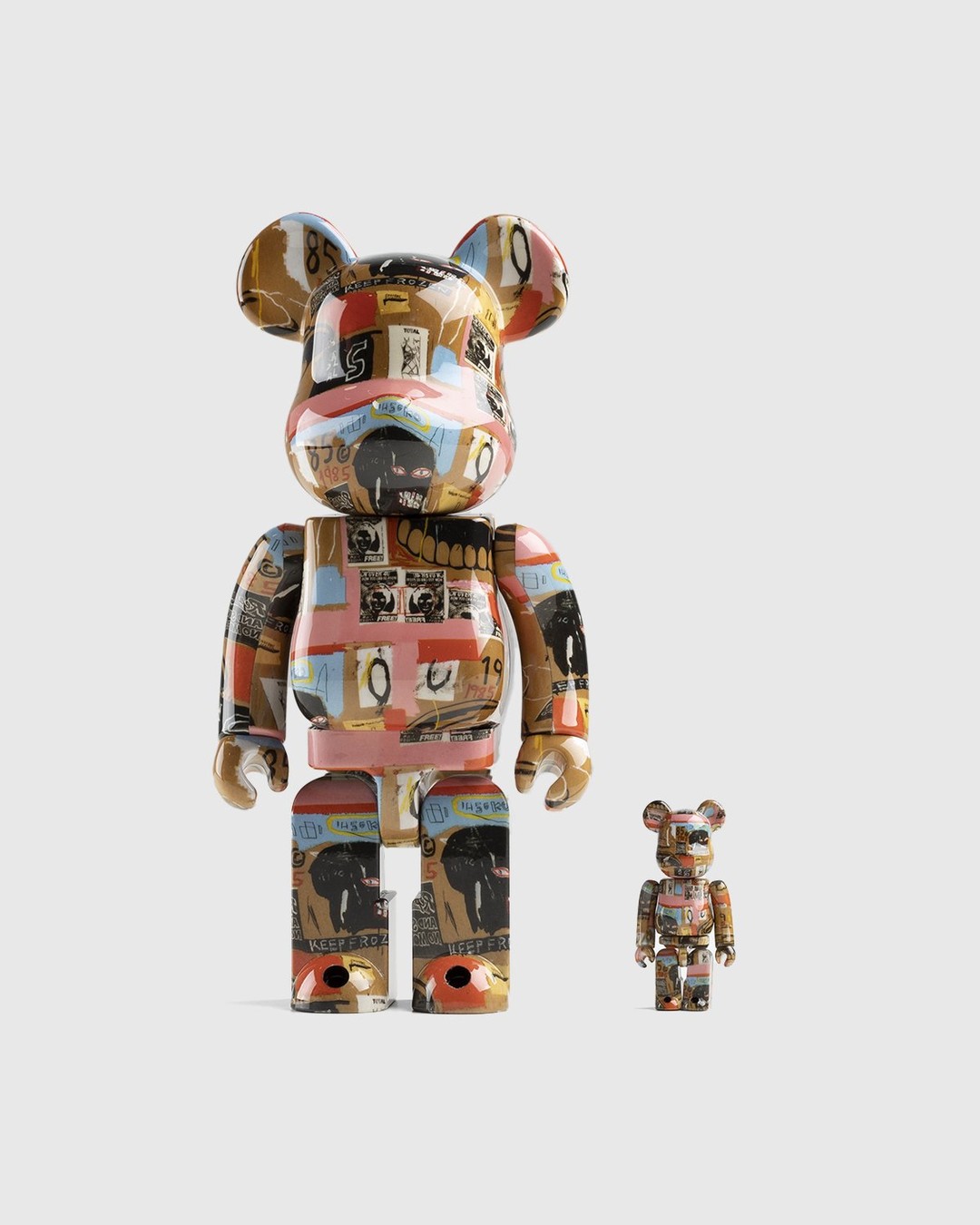 Medicom – Be@rbrick Andy Warhol x Jean-Michel Basquiat #2 100% And