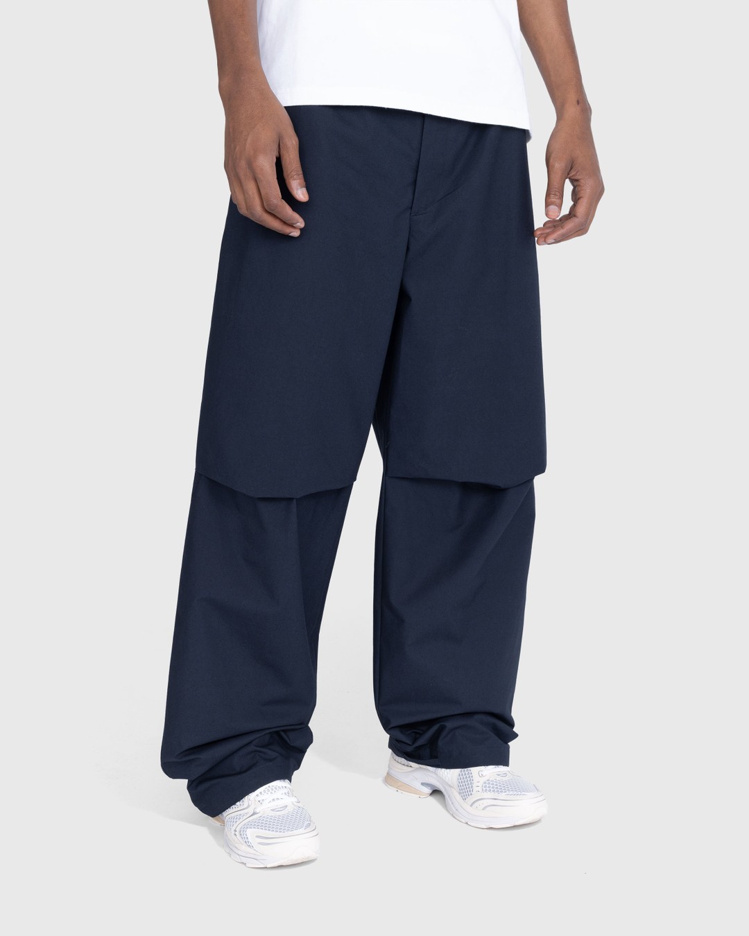 Jil Sander – Water-Repellent Cotton Trousers Midnight