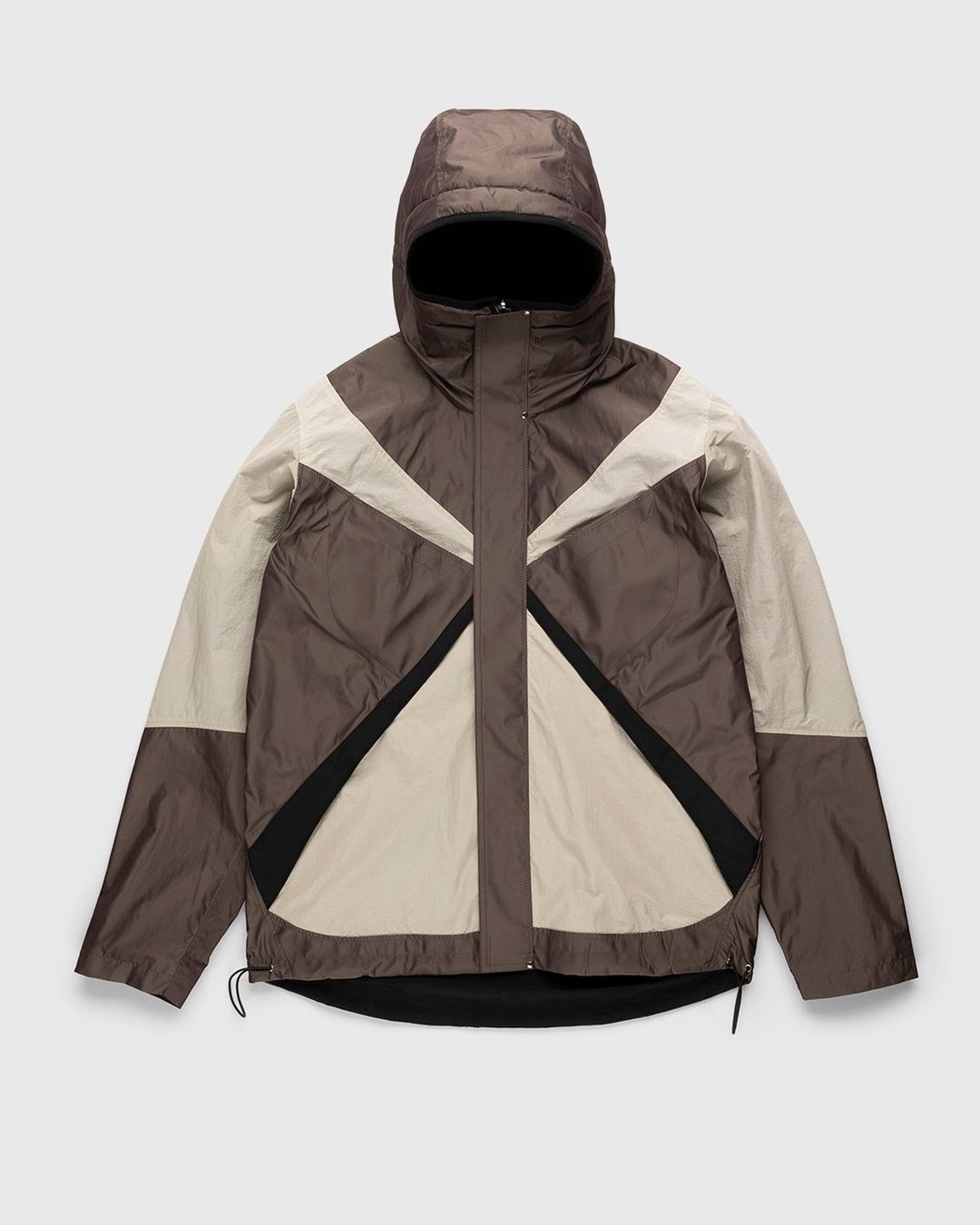 Arnar Mar Jonsson – Texlon Composition Outerwear Jacket Beige Chocolate ...
