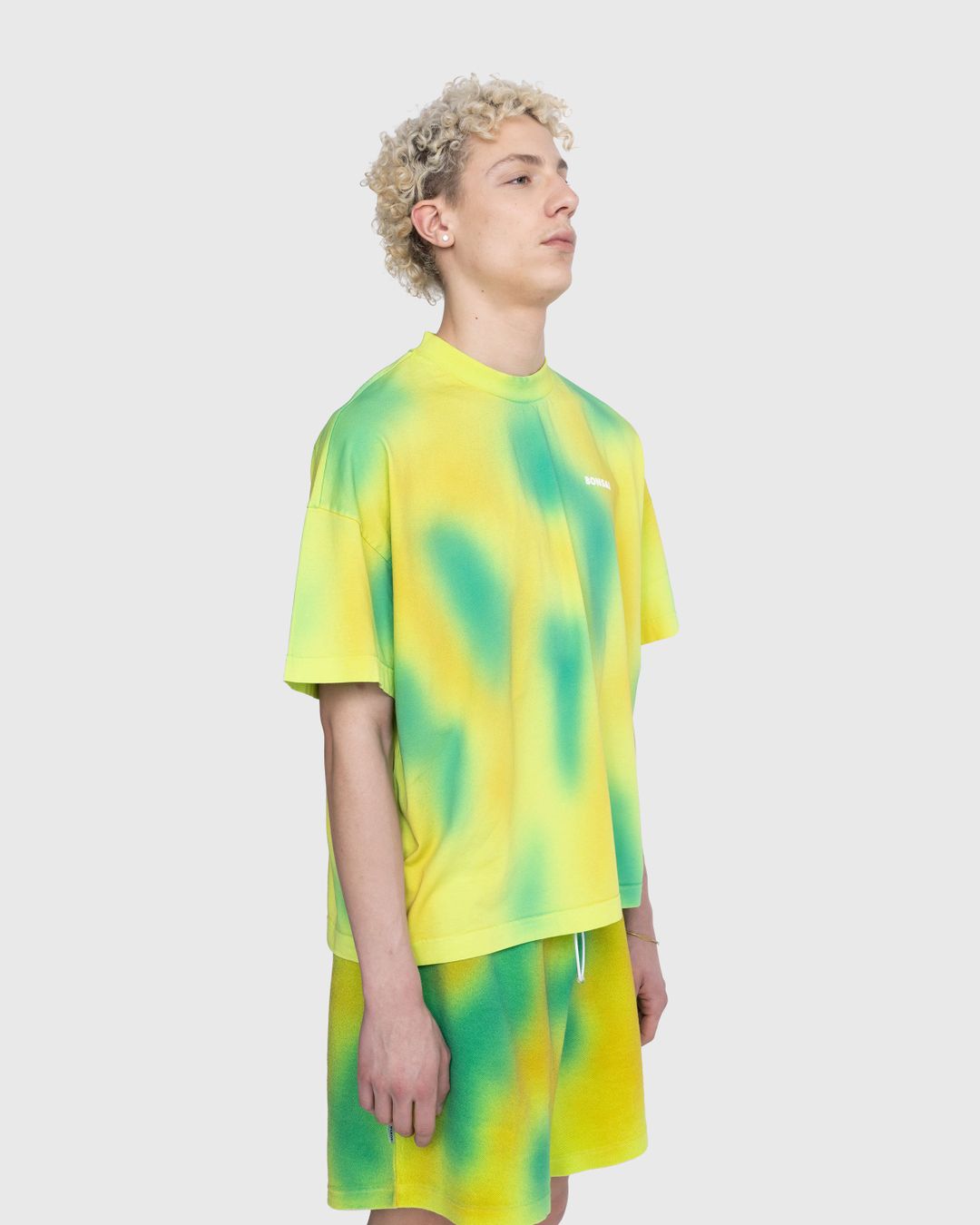 Bonsai – Spray Dyed Oversize Tee Yellow | Highsnobiety Shop