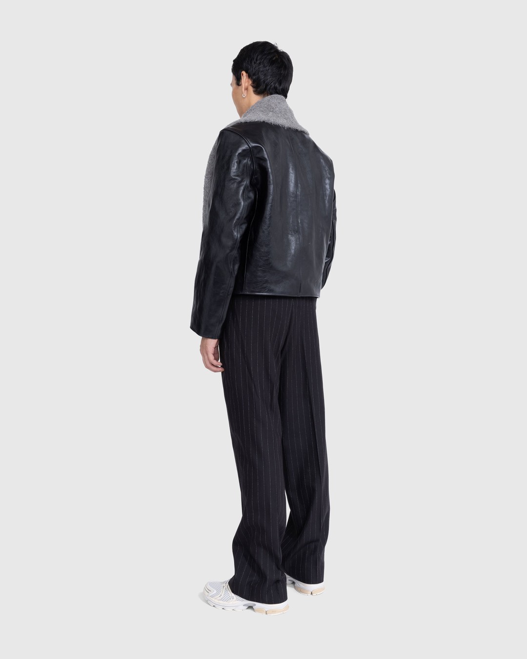 Our Legacy – Mini Jacket Top Dyed Black Leather | Highsnobiety Shop