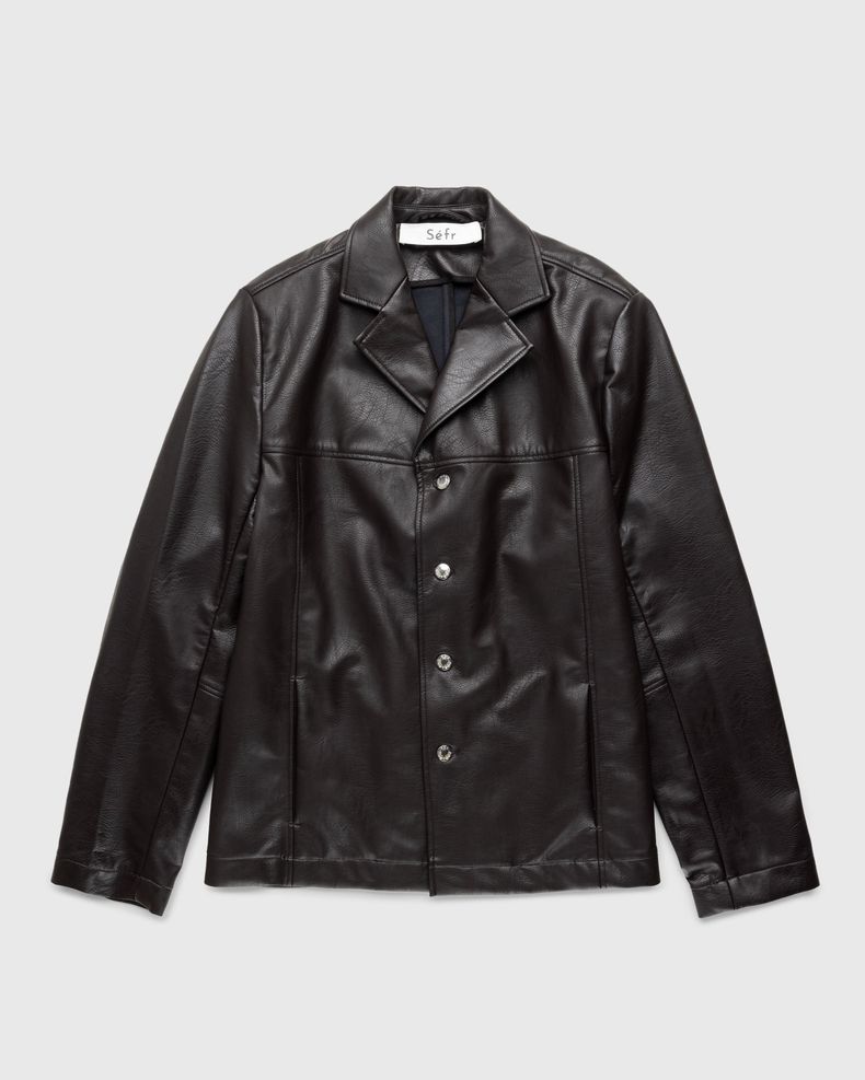 Highsnobiety HS05 – Leather Jacket Burgundy | Highsnobiety Shop