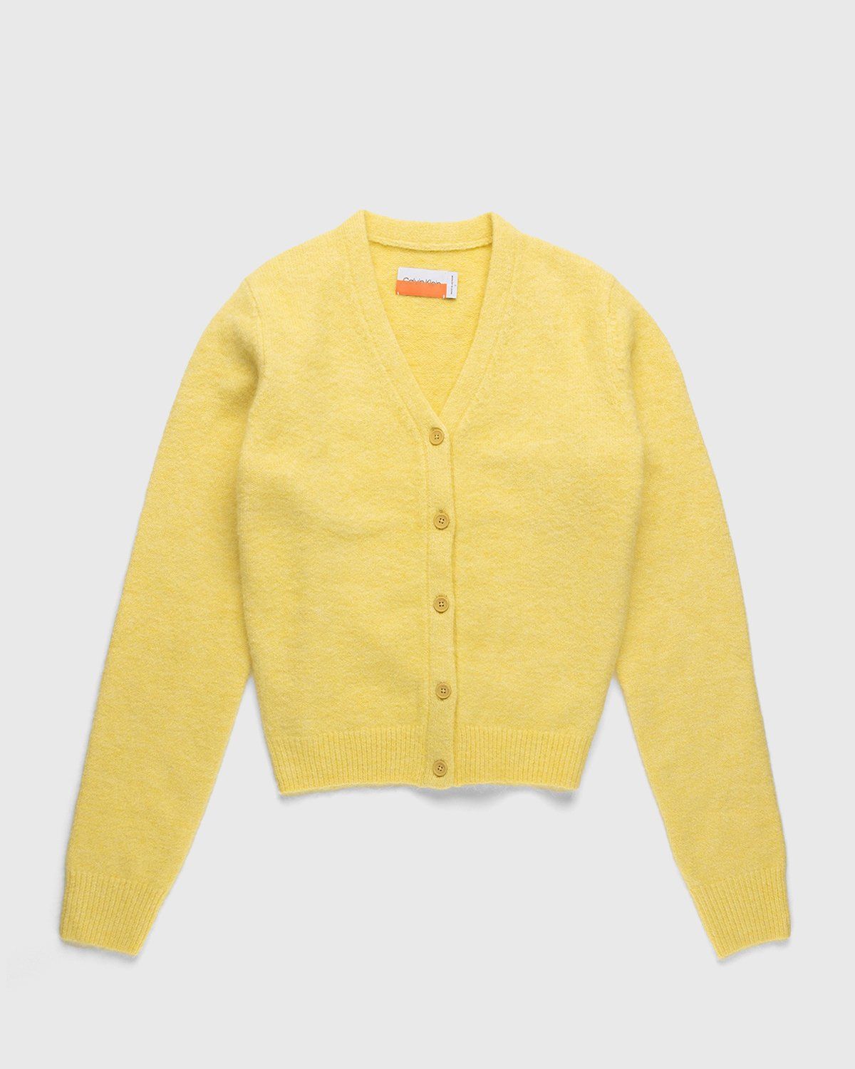 Heron Preston x Calvin Klein – Womens Cardigan Custard | Highsnobiety Shop