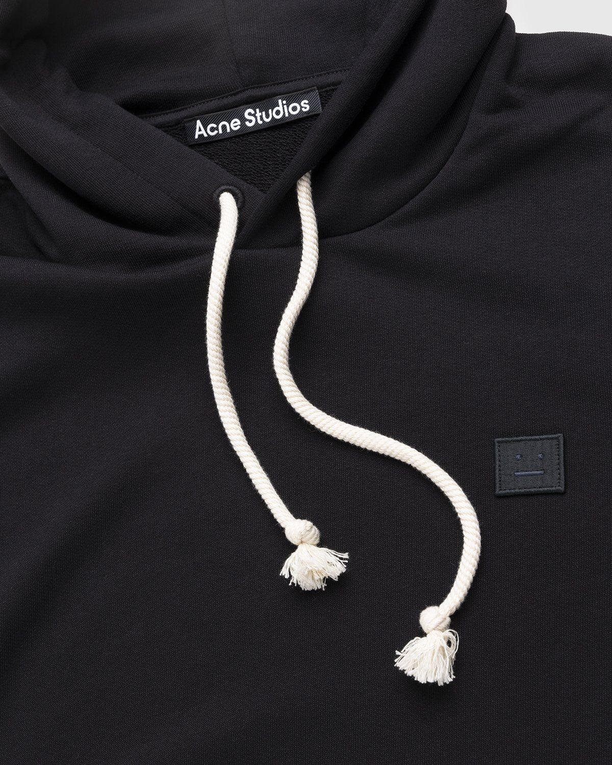 Acne Studios Black Cotton Hoodie