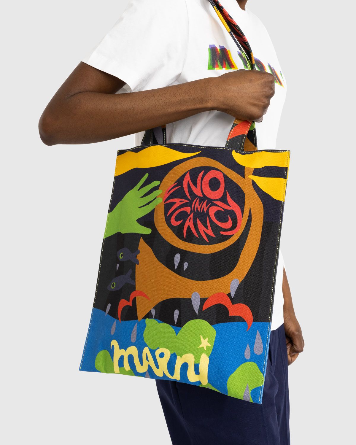 Multicolour Shoulder bag with logo