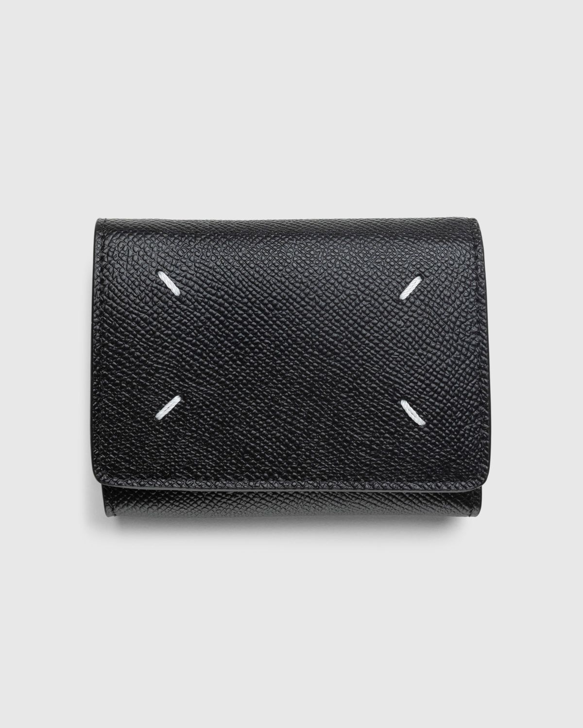 Maison margiela discount four-stitch trifold wallet