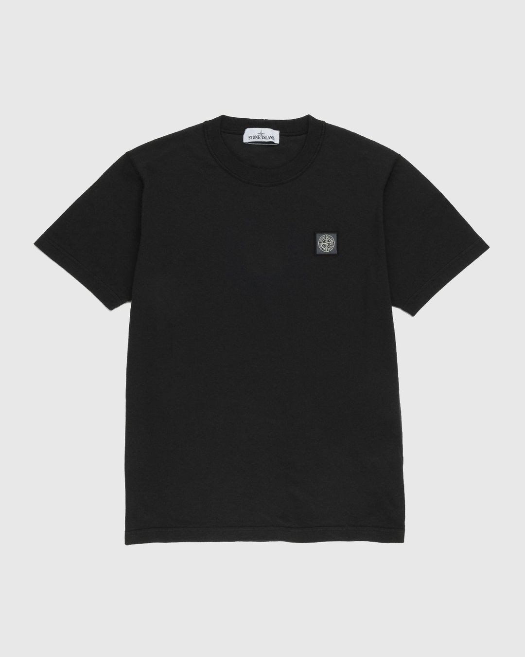 Stone Island – 23757 Garment-Dyed Fissato T-Shirt Black | Highsnobiety Shop