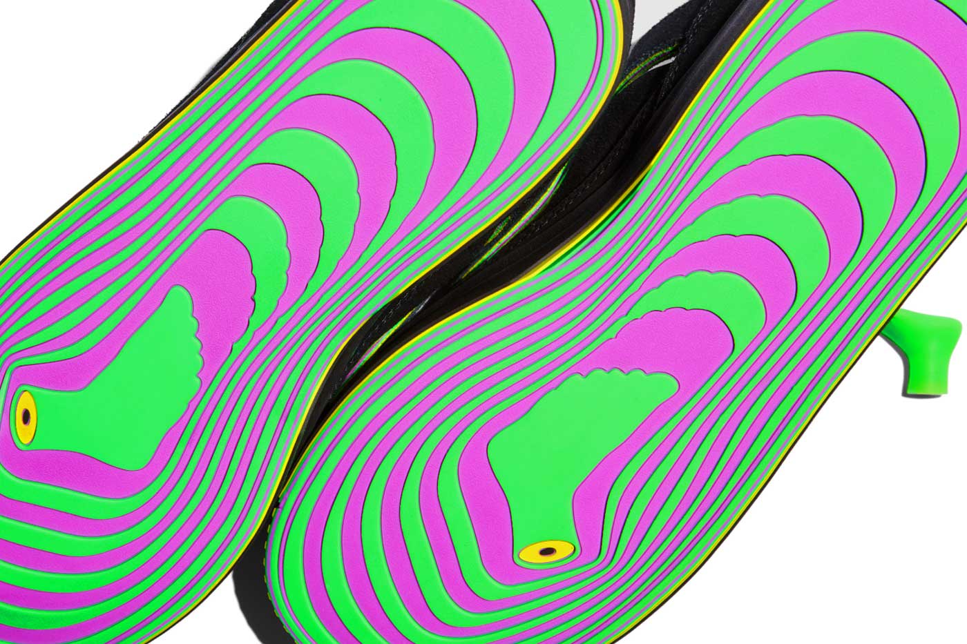 MSCHF's Second Gobstomper Shoes Have Sour Gobstopper Colors