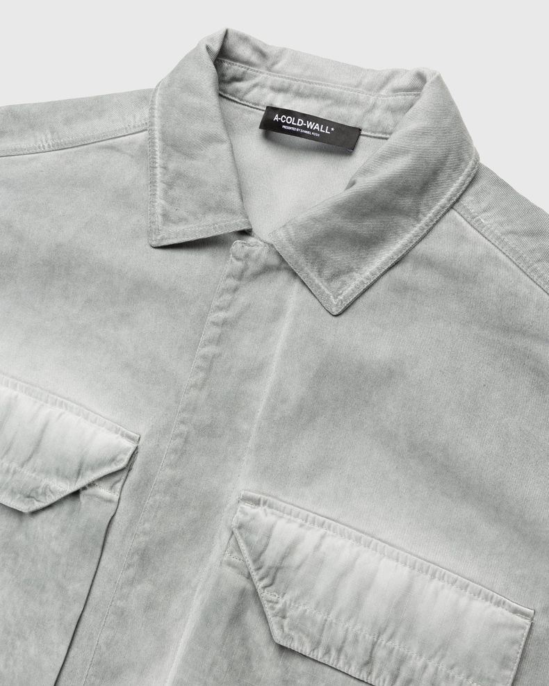 light grey overshirt