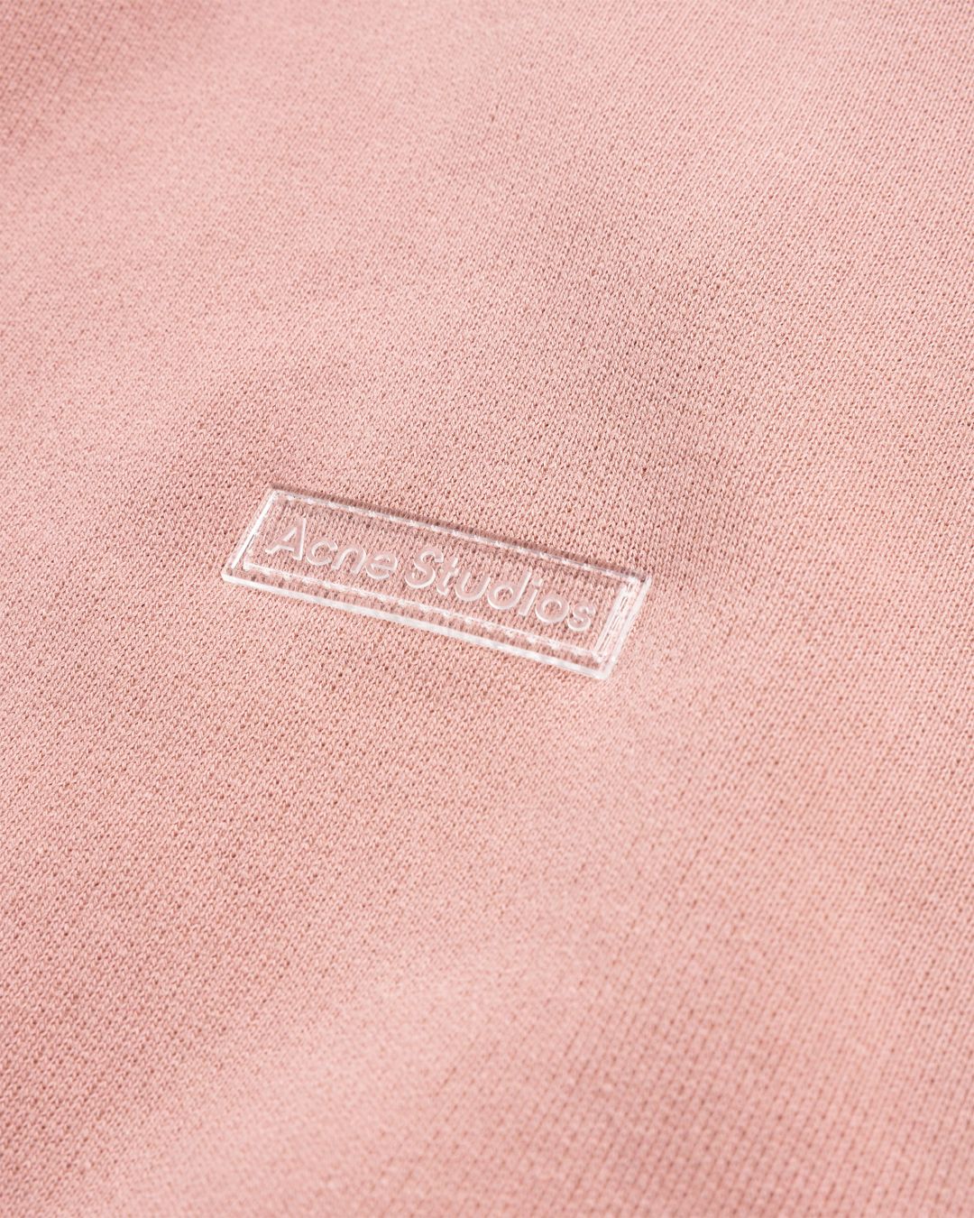 Acne Studios – Hooded Sweatshirt Vintage Pink | Highsnobiety Shop