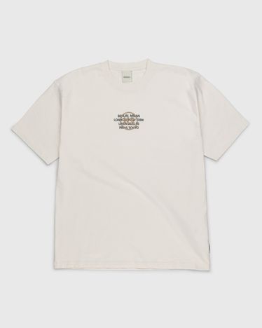 Highsnobiety – Logo T-shirt Natural 