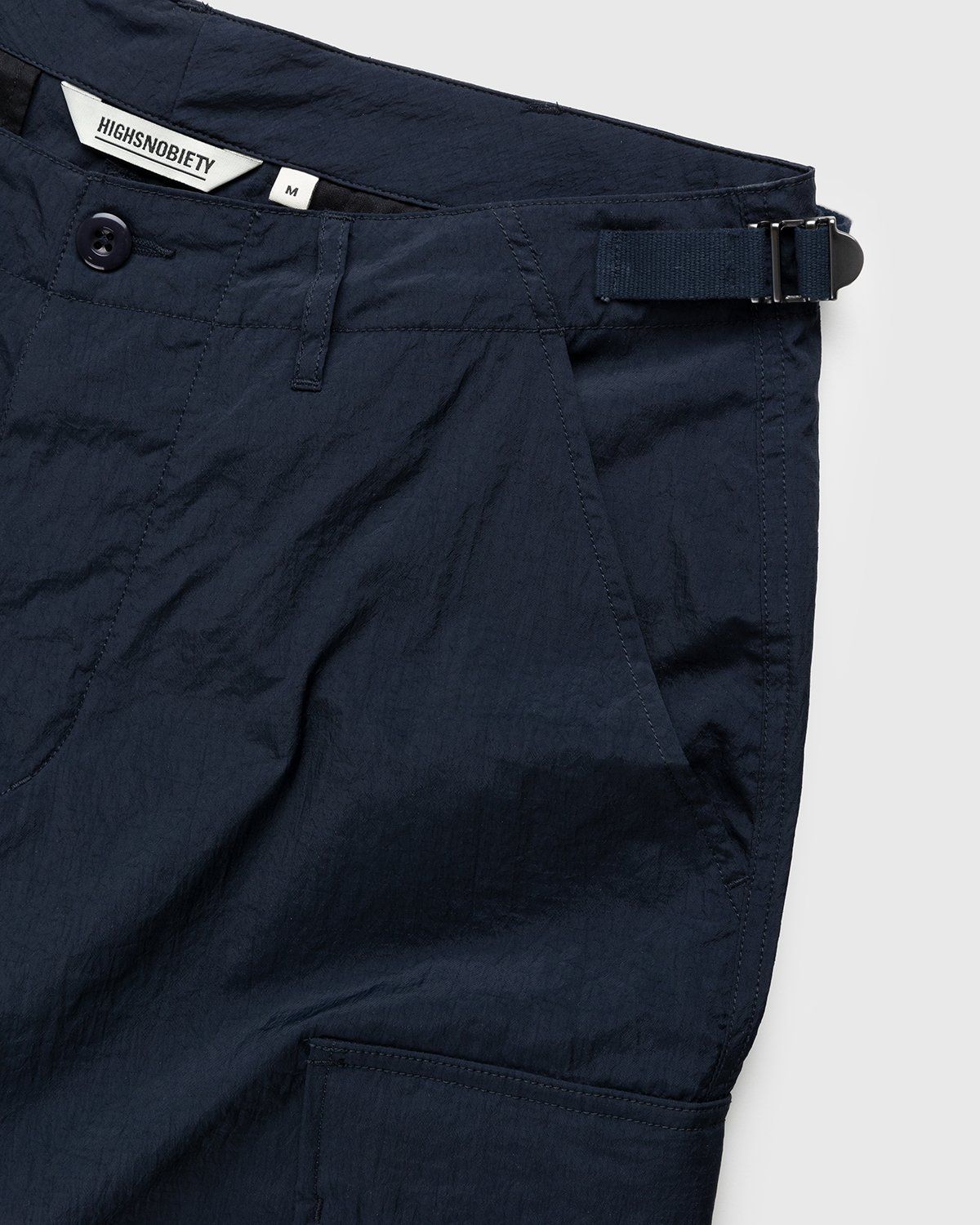 Highsnobiety – Water-Resistant Ripstop Cargo Pants Blue