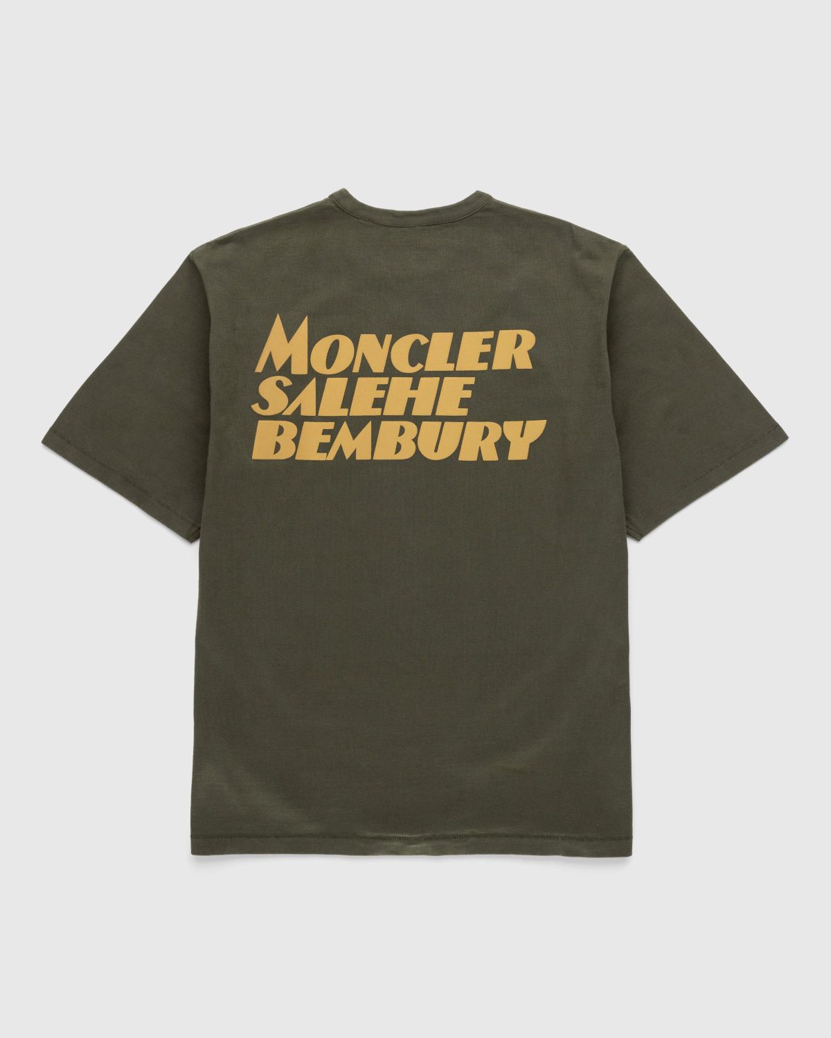 Moncler t hot sale shirt green