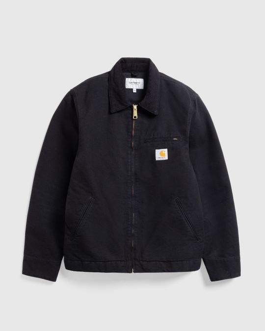 Carhartt WIP – Detroit Jacket Black/Aged Canvas | Highsnobiety Shop