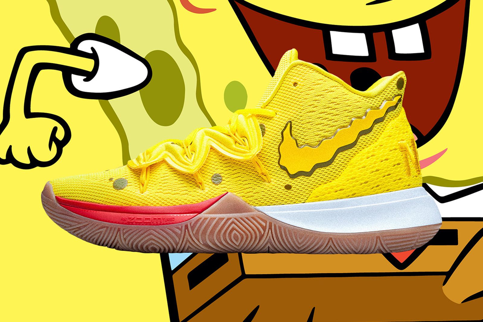 Shop the SpongeBob Squarepants x Nike Kyrie Collection