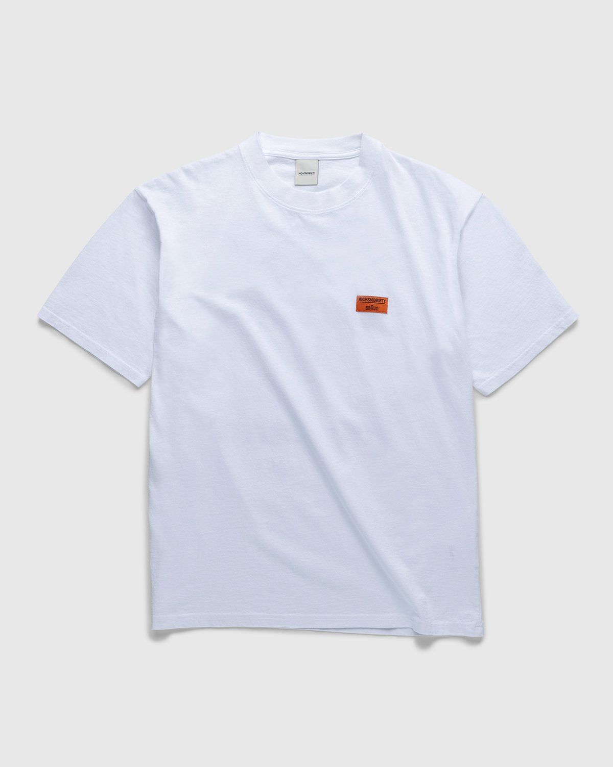 【日本未発売・新品】BRAUN × HIGHSNOBIETY  Tシャツ 白 M