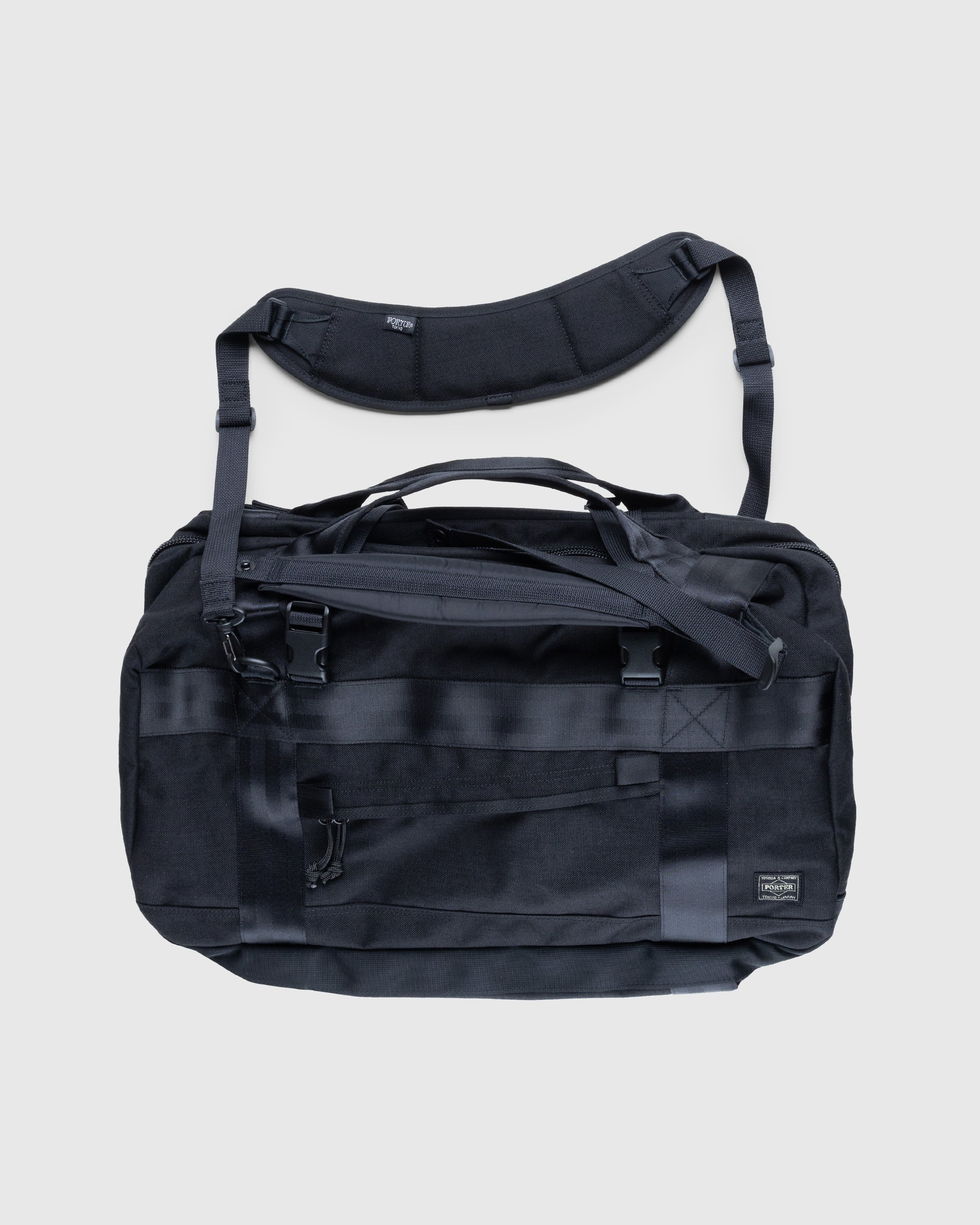 Porter-Yoshida & Co. – Booth Pack 3-Way Duffle Bag Black