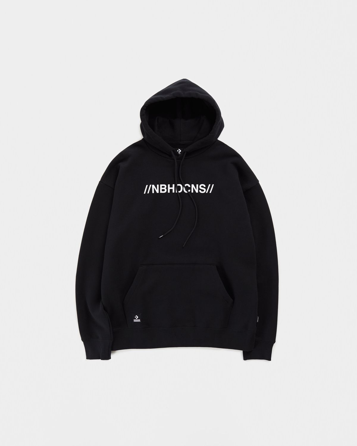 NBHD x Converse – Black Hoodie | Highsnobiety Shop