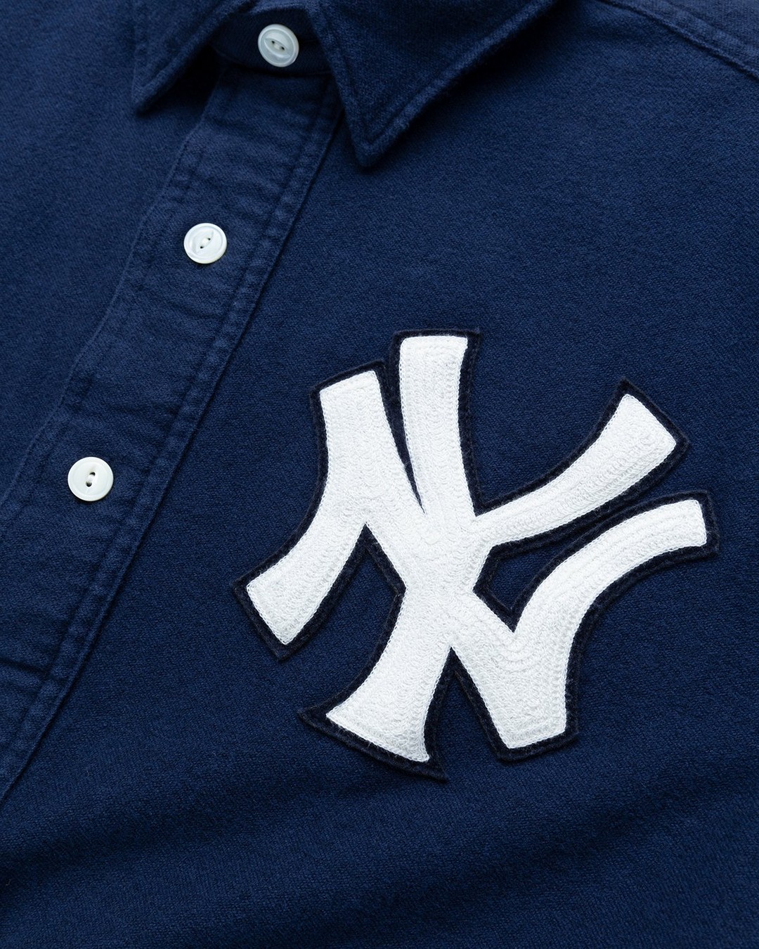 New York Yankees Bronx Bombers T-Shirt from Homage. | Navy | Vintage Apparel from Homage.