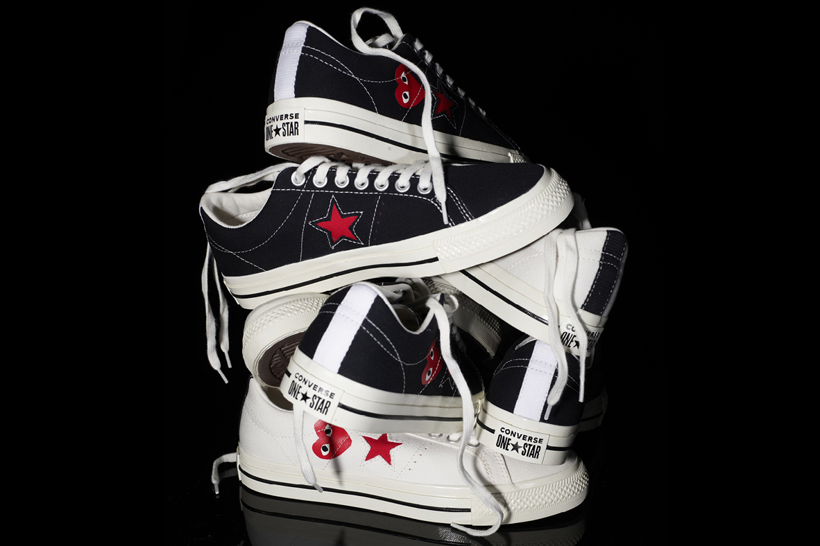 CdG Play & Converse Drop One Star Sneaker — Chuck Taylor Who?