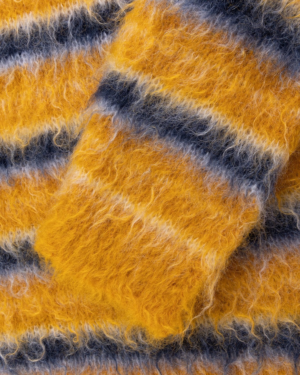 Marni – Striped Mohair Sweater Sunflower | Highsnobiety Shop