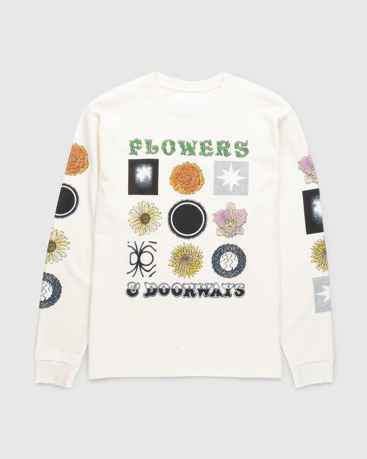 Story mfg. – Grateful Tee LS Flowers and Doorways