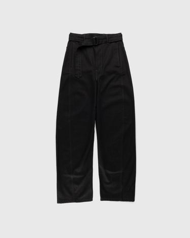 Lemaire – Twisted Belted Pants Black | Highsnobiety Shop