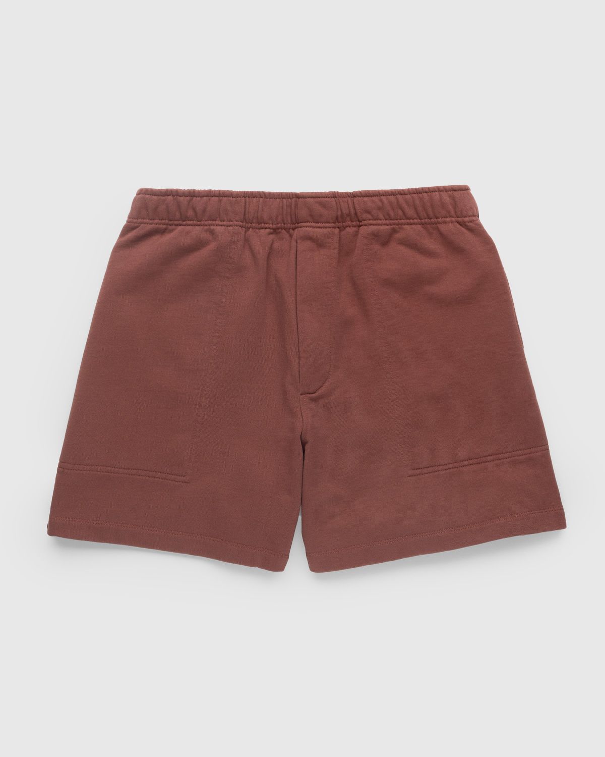 Bode – French Terry Sweat Shorts Brown | Highsnobiety Shop